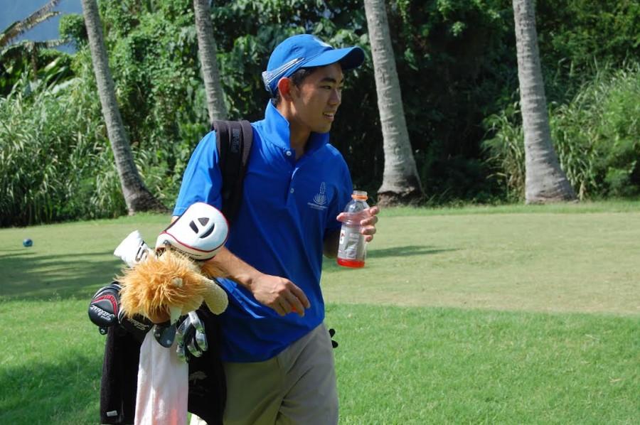 Shy Harada makes CUH mens golf history