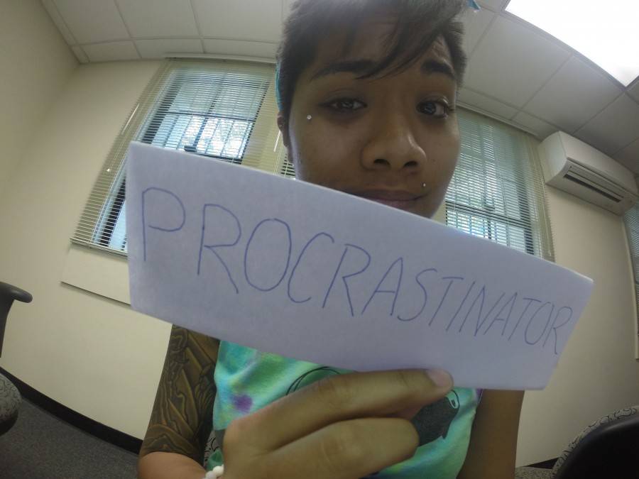 Procrastination is a slippery slope 