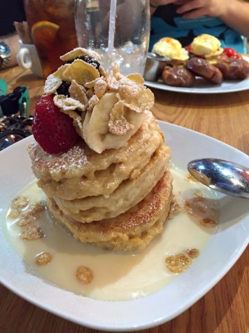 Milk and Cereal Pancakes (Scratch Restaurant)