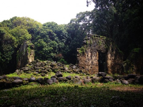 The last of King Kamehameha's summer palace. 