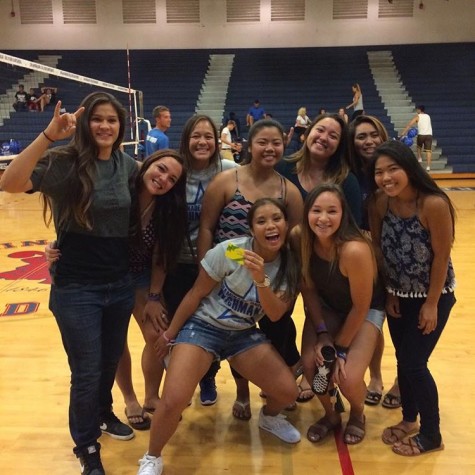 Women's softball team won the recent Penny Wars. Winning their team a pre-game meal. 