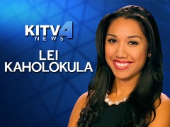 Chaminade alumna Lei Kaholokula is living out her dreams on television as KITV4 News weekday morning traffic reporter 