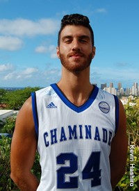 Oscar Pedroso gets a career high of 23 points against Alaska Fairbanks Nov. 14. 