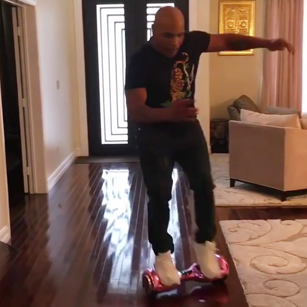 Mike Tysons failed hoverboard ride was a typical trend at the end of 2015.