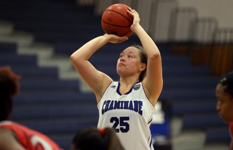 Lilia Maio leads all CUH players with 15.6 points and 8.4 rebounds per game.