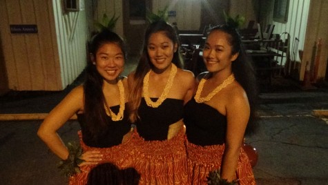 The Hawaiian Club was the first group who shared their culture throughout the evening.