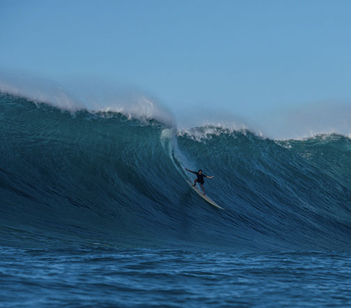 Kauai native Kelta ORourke is the newest and youngest member of the Womens Big Wave world tour team. 