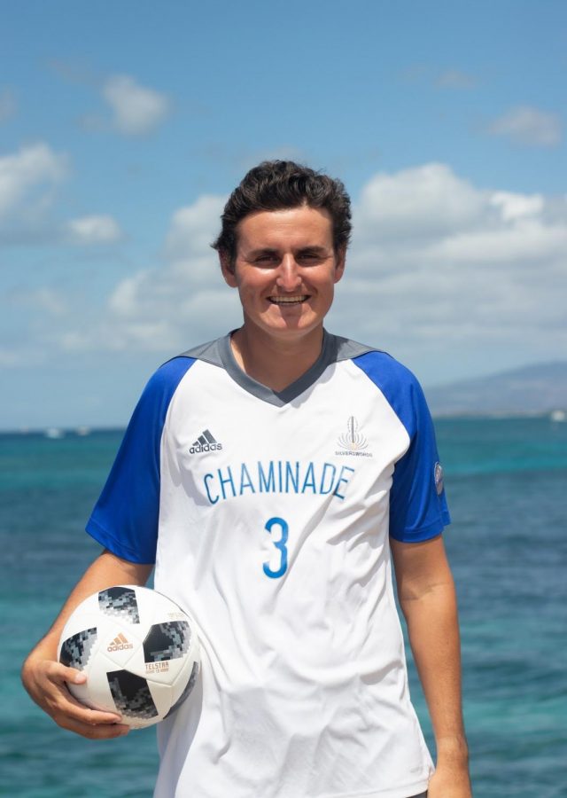 Curtis Coburn is a defender for the Chaminade mens soccer team and has entered his senior season as a fourth year starter.