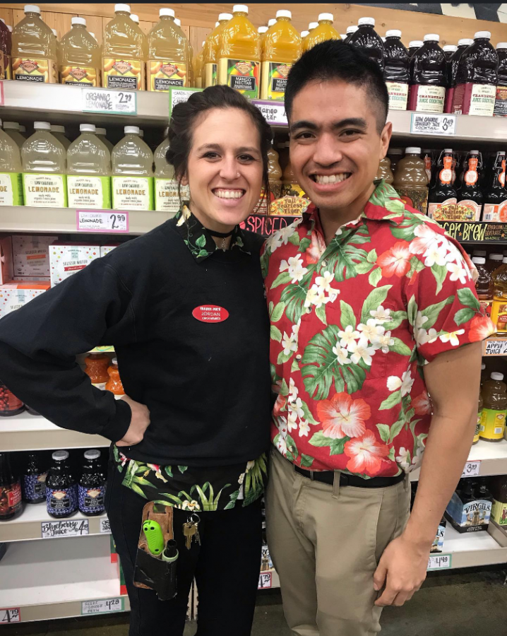CUH alumnus Treston Silva, right, currently works in management for customer service/retail for Trader Joes.