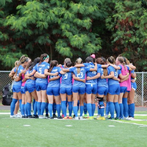 The Chaminade womens soccer fell to Cal State East Bay in the home opener but started the season 3-0. 