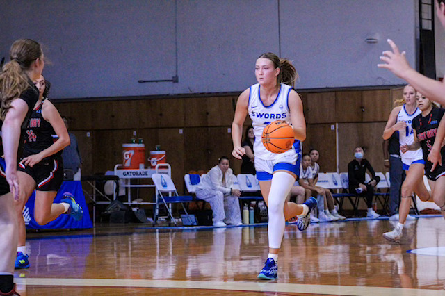 Chaminade junior guard Alyssa Schuetze continues to help lead the Swords as they push for their first victory.