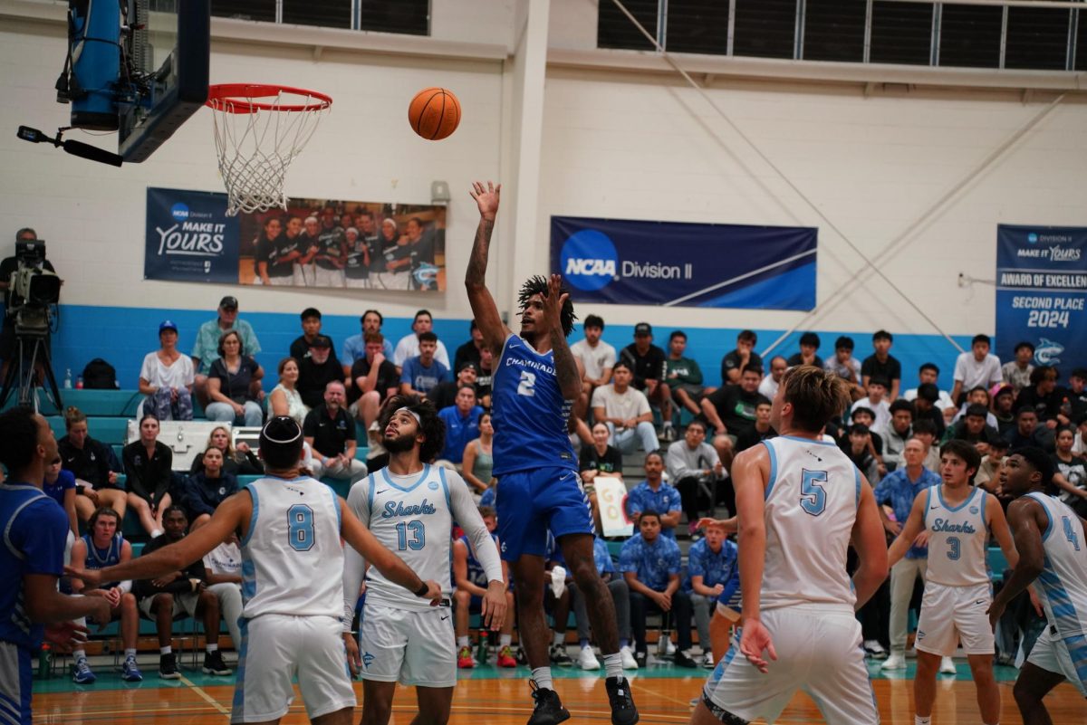 Kent King, Chaminade senior guard, continues to help lead Chaminade with 17 points in the PacWest opener win against HPU. 